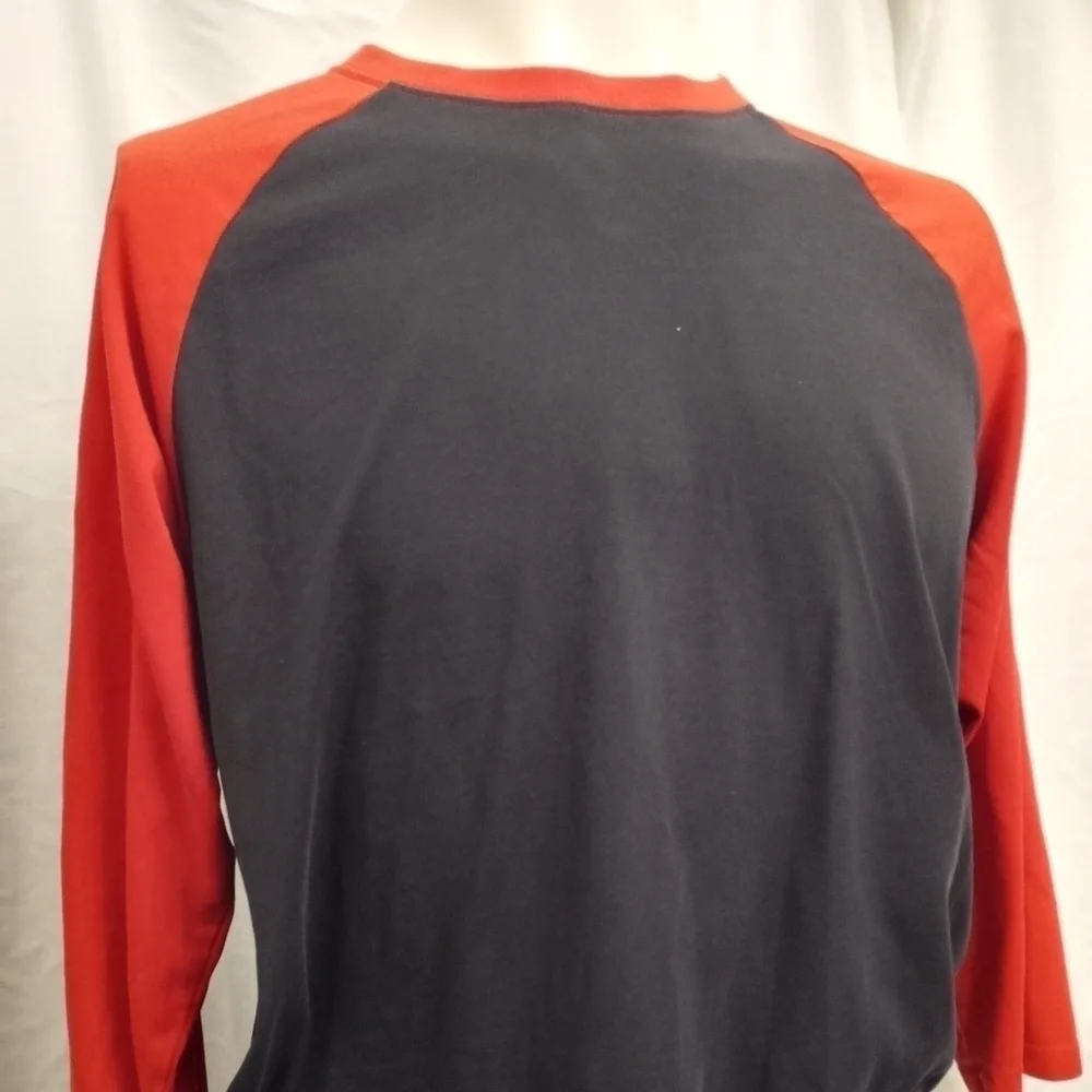 NIKE Dri-Fit Baseball Jersey Style T-shirt Men's Large